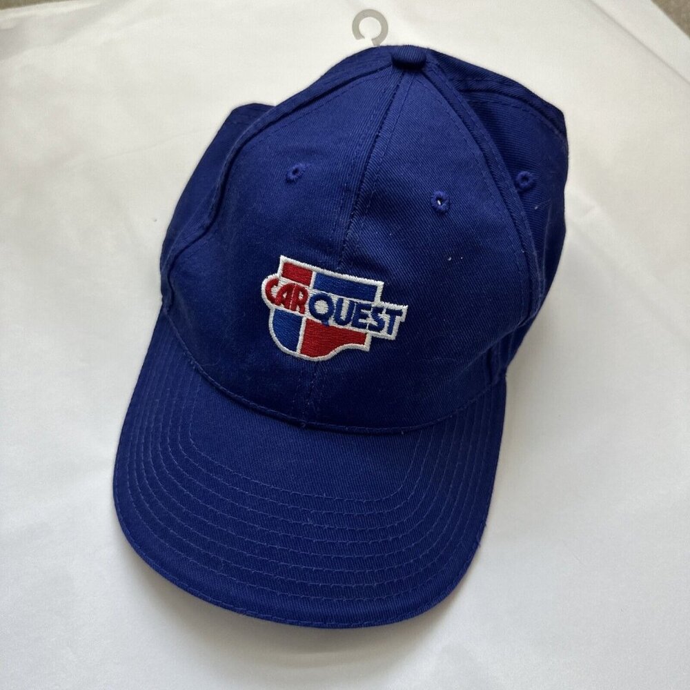 CarQuest blue red logo hat adjustable baseball cap